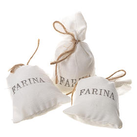 Bag of flour for nativities, 3pcs 7x3.5cm