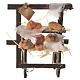 Nativity accessory, baker stall in wax 8.5x7x4.5cm s1