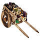 Carro frutta per presepe napoletano 24 cm s1