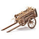 Cart with hay, Neapolitan Nativity 12x20x8cm s1