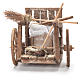 Dustman cart, Neapolitan Nativity 12x20x8cm s4