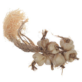 Onion braid in wax, accessory for nativities of 20-24cm