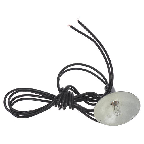 Lampe de campagne suspendue 2,5x2 cm avec lumière 3.5/4.5 V 2
