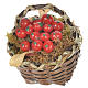 Cesto con fruta roja belén para figuras 20-24 cm s2