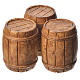 Barrels 3 pieces, Moranduzzo Nativity scene 10cm s1
