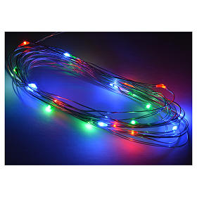 20 Mini Luces LED multicolor 4 m belén
