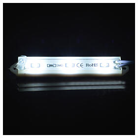 Luces LED subacuáticas 9 x 1,5 cm enchufe 2,5 mm blanco frío