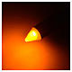 Luz LED efecto antorcha color amarillo diám 5 mm belén s2