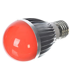 LED dimmerable, red light, 5W for nativities