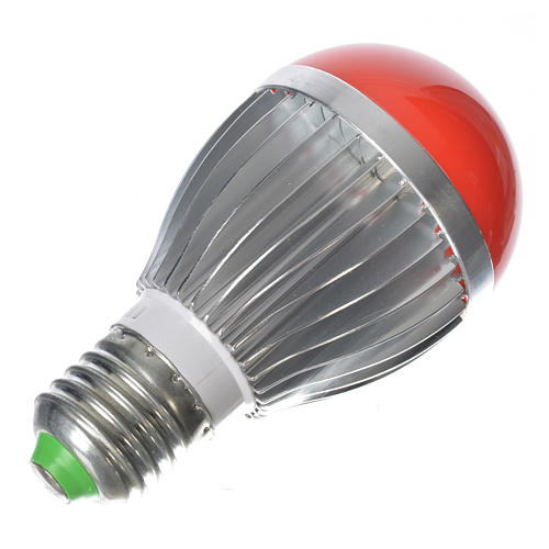 LED dimmerable, red light, 5W for nativities 3