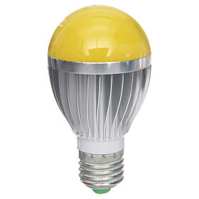 Lámpara a led 5W atenuador amarilla belén