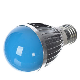 Lámpara a led 5W atenuador azul belén