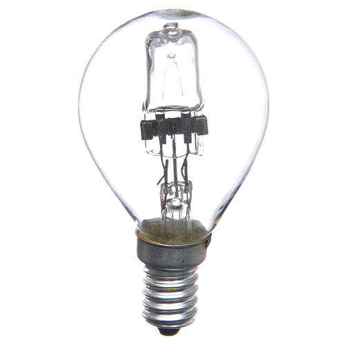 Durchsichtige Glühbirne 25W E14 für Krippenbeleuchtung 1