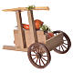 Cart with vegetable in wax, nativity accessory 10x12x8cm s2