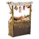 Nativity meat and cheese stall in wax, 41x22.5x15cm s3