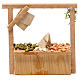 Nativity cereal and olives stall in wax, 10.5x11x4cm s2