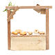 Nativity bread and cake stall in wax, 10.5x11x4cm s2