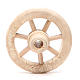 Ruota in legno diametro 4,5 cm s1