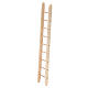 Ladder in wood h. 18x4cm s2