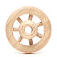 Ruota in legno diametro 3,5 cm s1