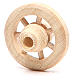 Roda de madeira diâmetro 3,5 cm s2
