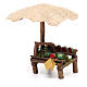 Banchetto ombrello angurie presepe 12 cm 16x10x12 s2