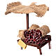 Bottega presepe con ombrello castagne presepe 12 cm 16x10x12 s2