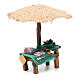 Laden für Krippe mit Regenschirm Fische und Muscheln 16x10x12cm s3