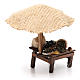 Magasin crèche avec parasol et olives 16x10x12 cm s3