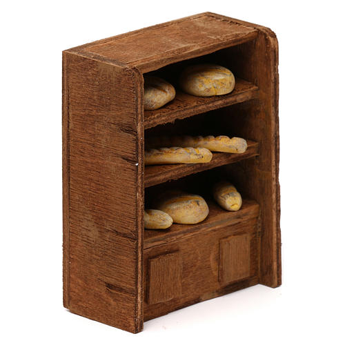 Bread Shelf for nativities 10cm 3