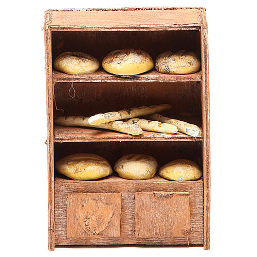 Bread Shelf for nativities of 12cm 1