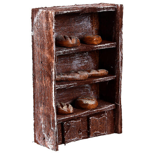 Bread Shelf for nativities of 12cm 2