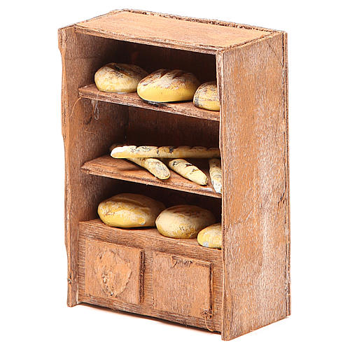Bread Shelf for nativities of 12cm 2