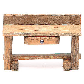 Scrivania presepe 6x4x9 cm per statue 10 cm