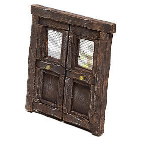 Portas, Janelas, Balcões: Porta para presépio madeira 13x11 cm Portas, Janelas, Balcões: Porta para presépio madeira 13x11 cm