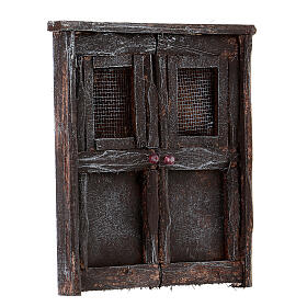 Door for nativity in wood 13x11cm