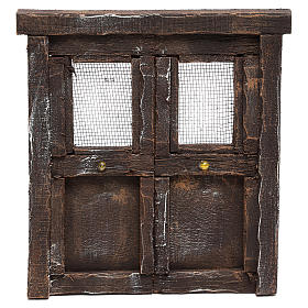 Tür für Krippe aus Holz 15x13cm
