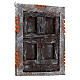 Front door for nativity in wood 15x13 s2