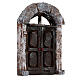 Door arched for nativity 18x12cm s2