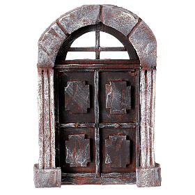 Porta arco e colonne per presepe 12 cm 22X14 cm