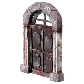 Porta arco e colonne per presepe 12 cm 22X14 cm