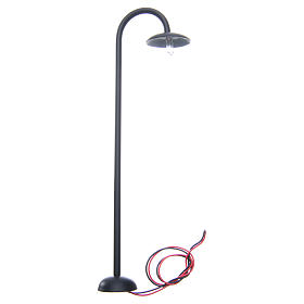 Curved street lamp for 16cm nativities