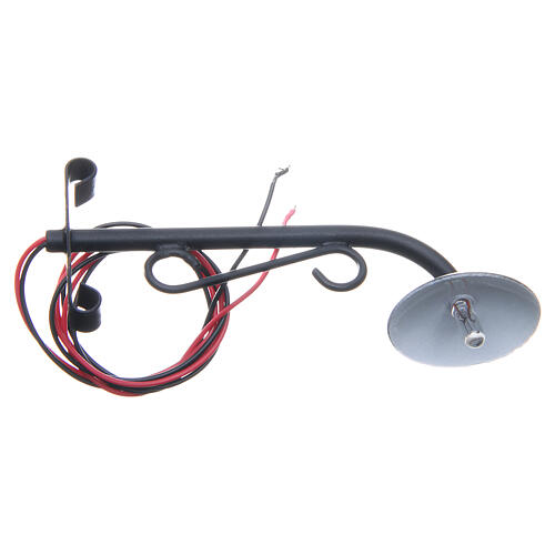 Lampião de parede estilo rural para presépio 8 cm 2