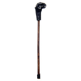 Walking stick with eagle measuring 10cm for Neapolitan Nativity