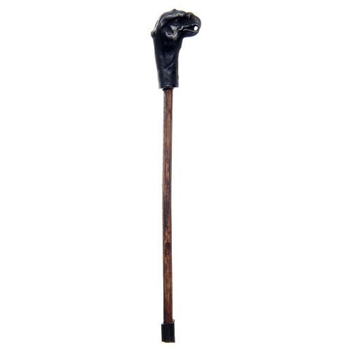 Walking stick with eagle measuring 10cm for Neapolitan Nativity 1