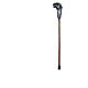 Walking stick with eagle measuring 10cm for Neapolitan Nativity s2