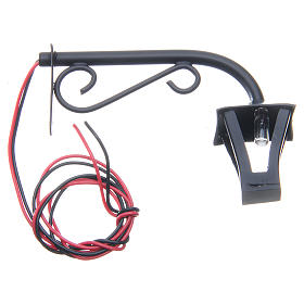 Belén napolitano: Farola inglés abajo 5x8 cm belén