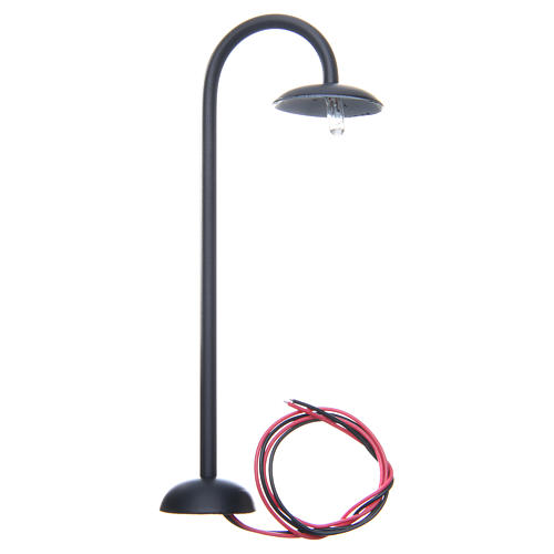 Curved street lamp for 13cm nativities 1
