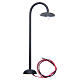 Curved street lamp for 13cm nativities s1