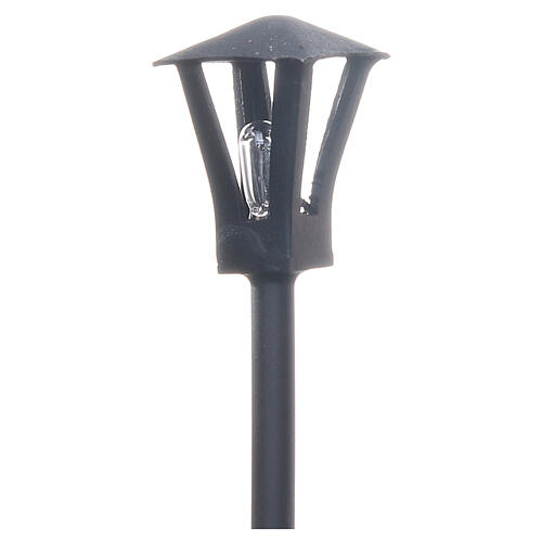 Poste de luz miniatura para presépio 15 cm 2